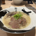 広島牡蠣と和牛ラーメン 衝青天 - 