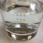 味覚 - 焼酎のグラス…良い感じ(^-^)/