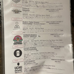 folk burgers&beers - ビールメニュー