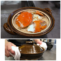 中華じげん - ◆季節のご飯もしくは麺料理・・この日は「蟹ごはん」♪