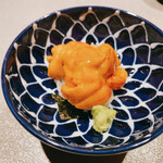 鮨 米島 - 根室のムラサキウニ