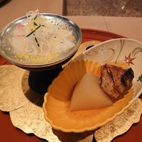 銀座 kappou ukai 肉匠 - ブリ大根
