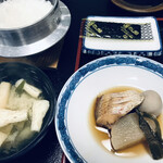 Hidetake - 朝食　ノドグロ煮付け
