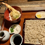 Doushin - 天丼とざる蕎麦のセット