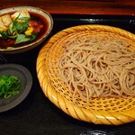 蕎麦旬菜 こすげ - 網焼き鴨せいろ