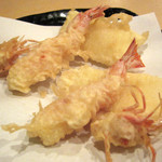 天ぷら 大塚 - 海老　烏賊