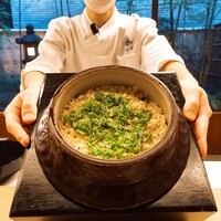 赤坂 菊乃井 - ⚫【御飯】「河豚御飯　分葱　生姜　柚子」美味しそう✨✨