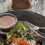 フランス料理ビストロやま - サラダプレート