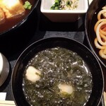 Sushiya Ginzou - 味噌汁、小鉢