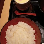Sushiya Ginzou - ご飯、ランチ茶碗蒸し