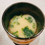 鮨 米島 - 味噌汁