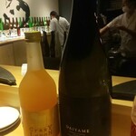 焼鳥 山もと - 持ち込み酒！私はDAIYAME一升瓶w