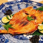 喜禄 - 焼き物　キンキ　脂がのっていて肉厚でした。