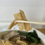 ぜんや - メンマのアップ