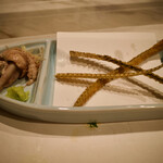 うなぎ 魚政 - 骨と肝