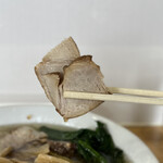 ぜんや - チャーシューのアップ