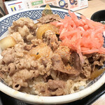 Yoshinoya - 牛丼 並、お新香、味噌汁