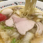 どうとんぼり神座 - 煮卵ラーメン910円税込