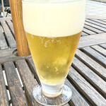 Virejji Kafe Fukasawa - ランチビール+200円税込