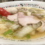 どうとんぼり神座 - 煮卵ラーメン910円税込