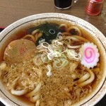 Tamaya - たぬきうどん 550円