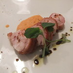 コルツ - 2013/05　こうさぎの背肉　人参のピューレで。