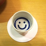 うえ村 - 盃もニッコリ。