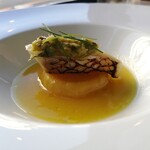 La Prima Pagina - 白身魚とカブ サフランのヴァポーレ♪