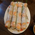 ベトナム料理クアンコム11 - 生春巻き◎