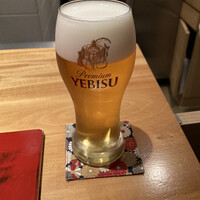 おおたに - 生ビールで乾杯‼️