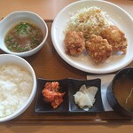 Gasuto - おろしから揚げ定食３個（879円）