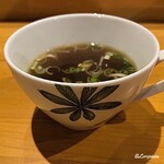 KO^GA - サンマ干し中華のスープ