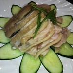 台湾家庭料理 福味香 - 特別オーダーの白切鶏です