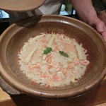 さい賀 - タケノコとサクラエビの炊き込み御飯