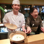 さい賀 - 女将さんと料理長と楽しいひととき