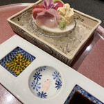 花いち - お造り、本鮪、雪鱒、湯葉