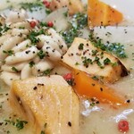 Rock’anDo - サーモンの酒粕シチューそば