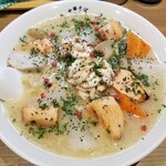 Rock’anDo - サーモンの酒粕シチューそば