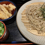 Azumi Udon - ざるそば＝540円
      ごぼう天＝140円