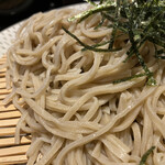 あずみうどん - 良い感じの細い蕎麦です