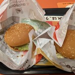 BURGER KING - どれがどれだがわからない(笑)