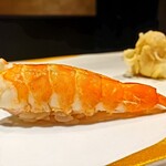 北新地 鮨 栞庵 やましろ - 海老