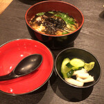 はす家 - お茶漬け（昆布）、数種から選べます