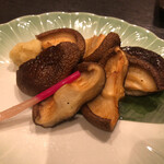 はす家 - 椎茸焼き