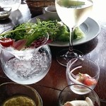 The lounge on the water