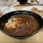 Restaurant LA VERANDA - カレーもあります。コレは噂のアパカレー？粘度の低い辛さ控えめのカレーでした