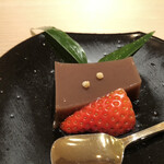 御料理 かつ志 - 水羊羹