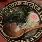 海鮮酒場 魚波 - 221210土　東京　海鮮酒場 魚波 池袋本店　しじみラーメン