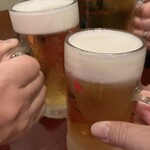 海鮮酒場 魚波 - 221210土　東京　海鮮酒場 魚波 池袋本店　乾杯