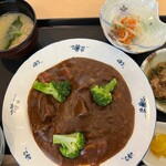 Oosaka Kokusai Kouryuu Senta Kafe&Resutoran - ワイン仕立てビーフシチュー定食